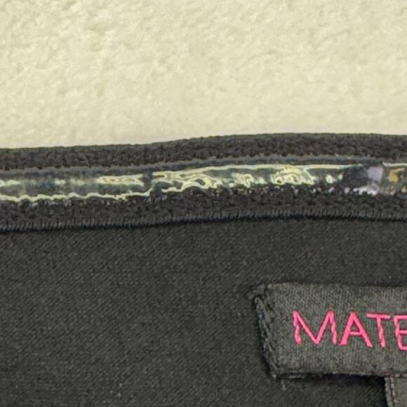 Material Girl Zip Corset Bustier Sleeveless High Low Dress Floral Chiffon XL - Picture 4 of 10